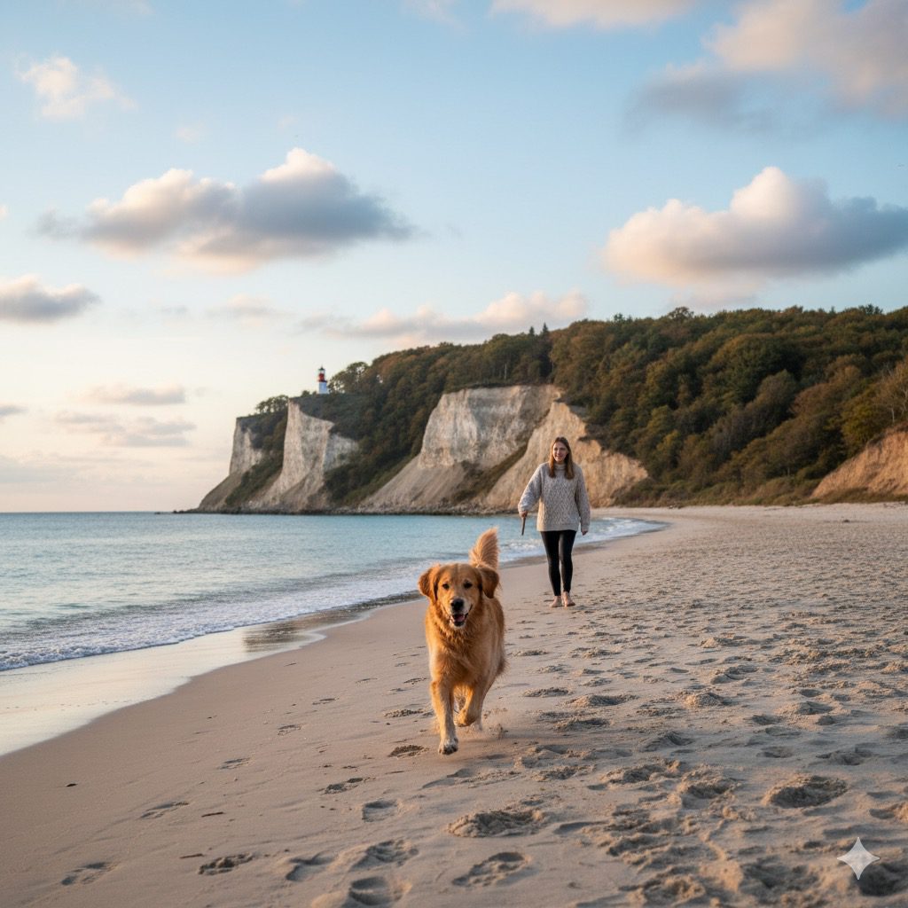 Hund am Strand in Dänemark - persönliche Erfahrung mit Hunden