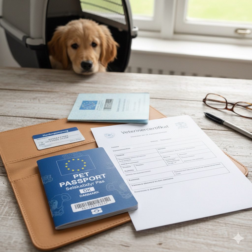 Hund Einreise Dänemark Dokumente - wichtige Papiere für die Reise