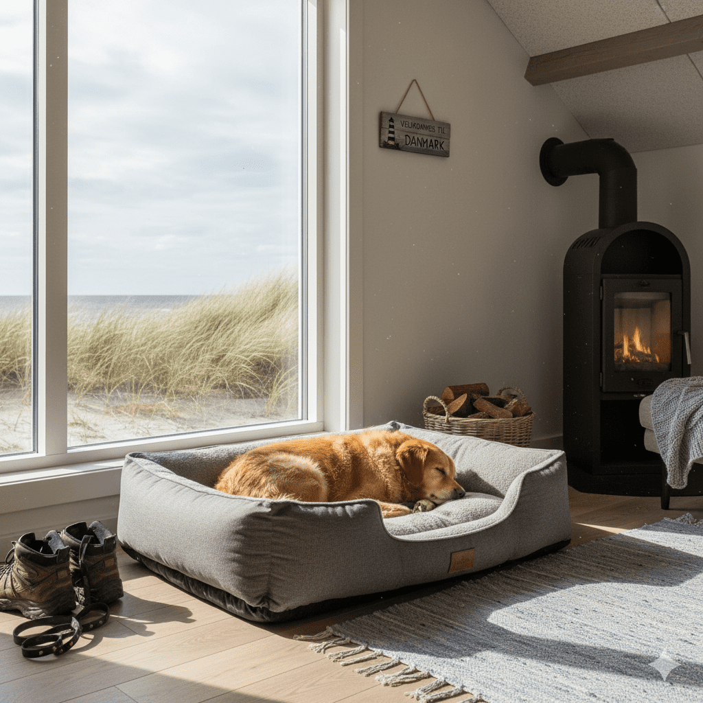 Dänemark Ferienhaus mit Hund am Meer