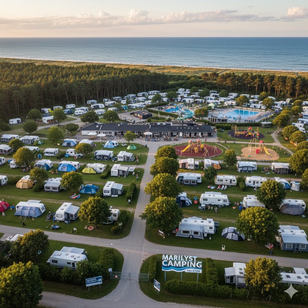 Moderne Sanitäranlagen Marielyst