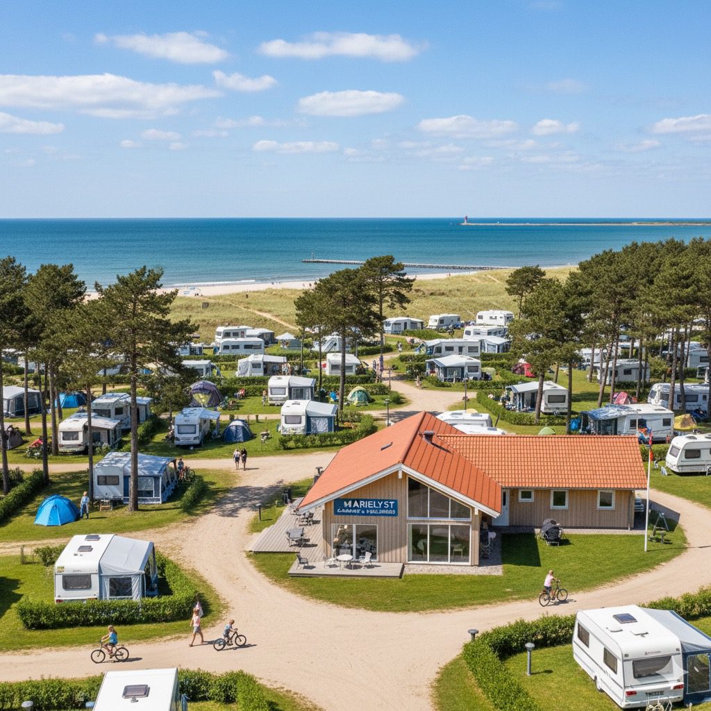 Wohnmobil Stellplatz Marielyst Camping