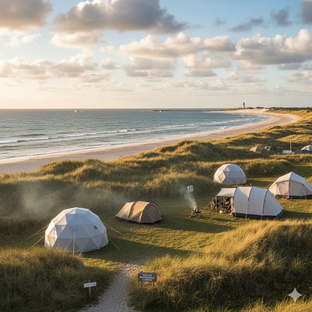Skagen Nordstrand Dünenlandschaft Wohnmobil
