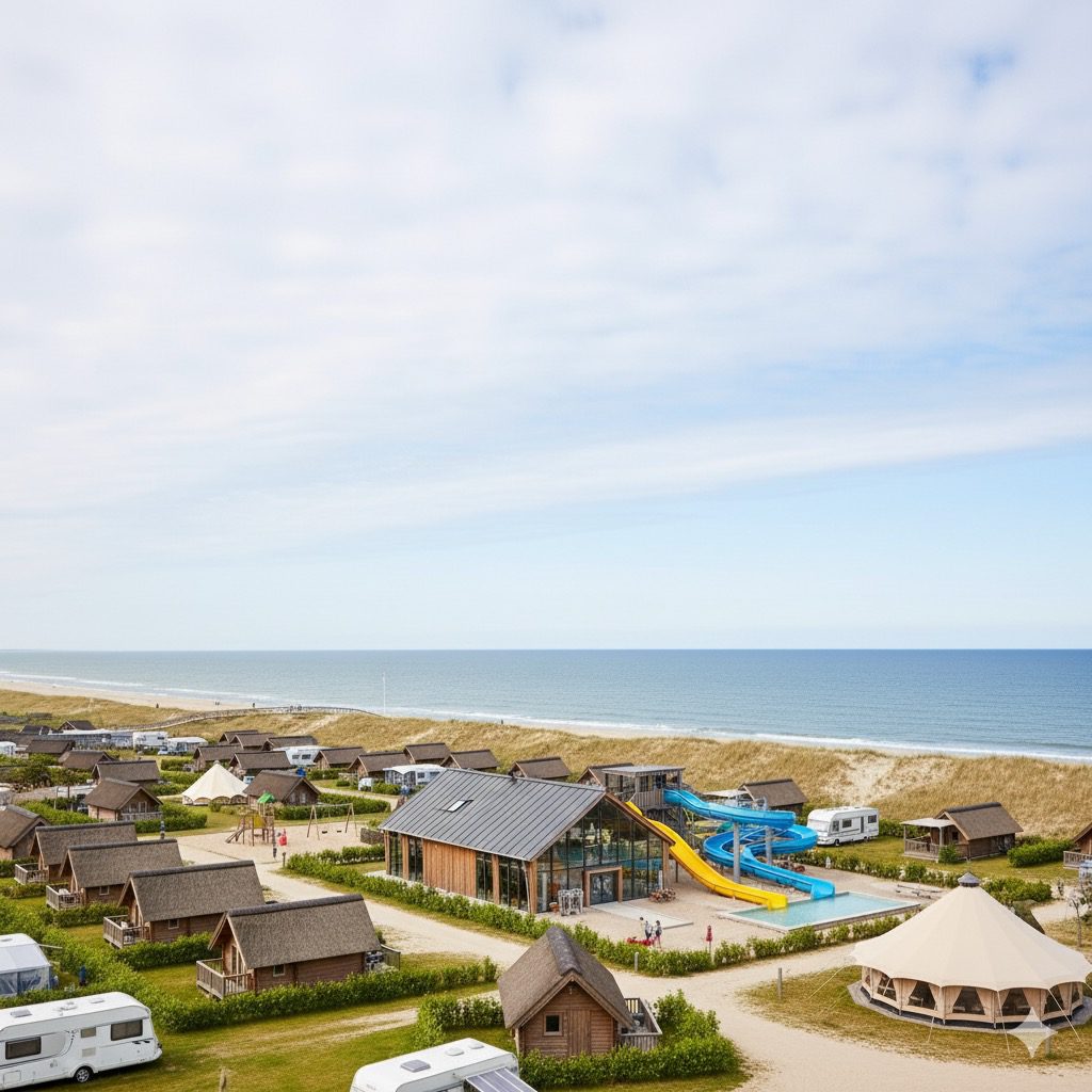 Wohnmobil Stellplatz Hvidbjerg Strand Naturschutzgebiet