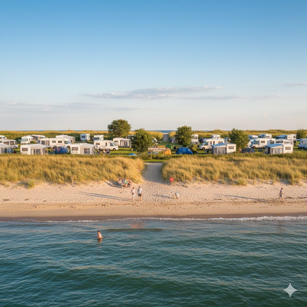 Wohnmobil Stellplatz Havmarken Camping
